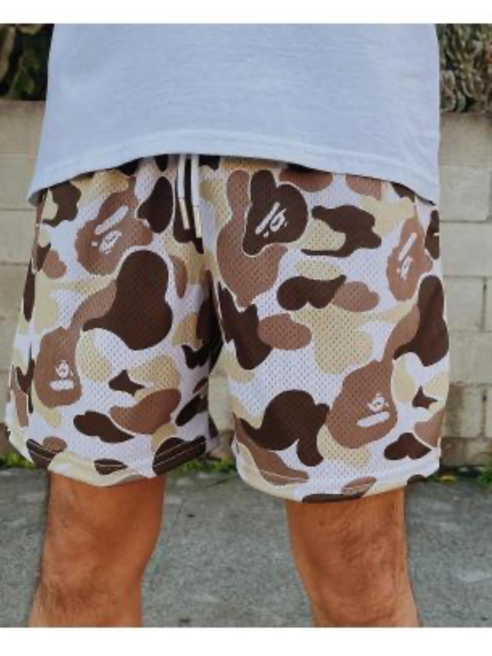 Mens XS Mesh Basketball Athletic Workout Gym ape -